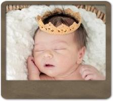 Tiny Newborn Crown